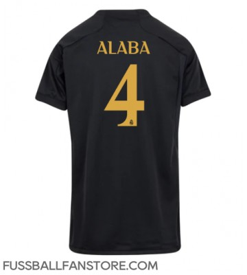 Real Madrid David Alaba #4 Replik 3rd trikot Damen 2023-24 Kurzarm